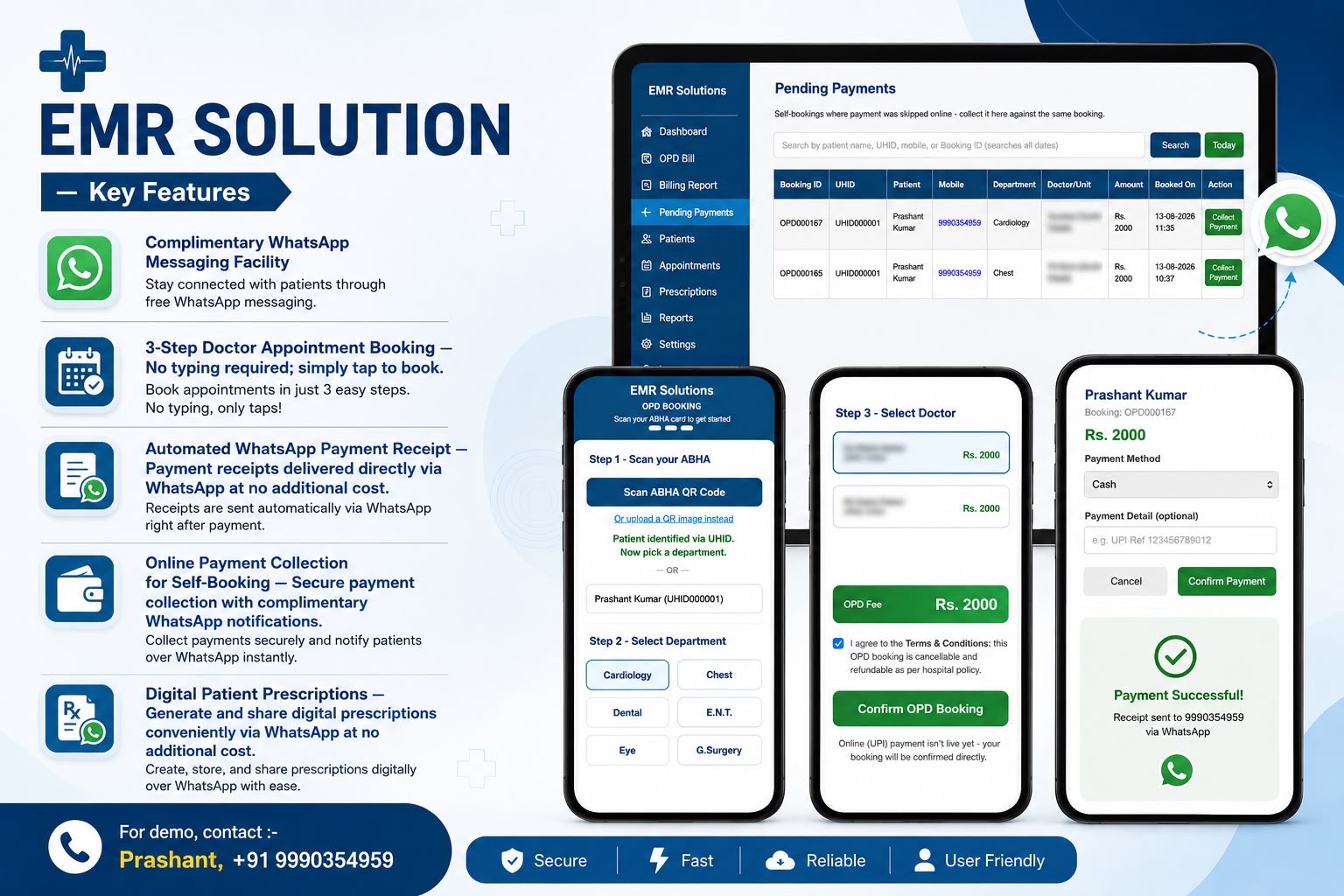 Hospital EMR Management Software